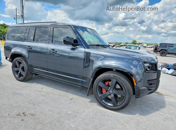 SALEXFEU6R2294885 2024 LAND ROVER DEFENDER Charcoal Передня права чверть