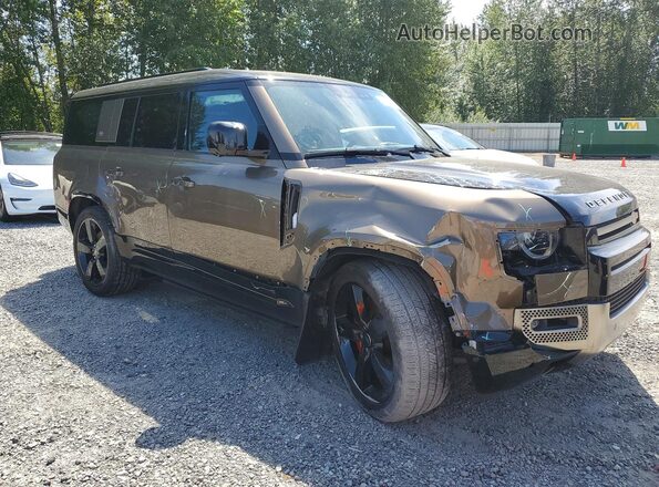 SALEXFEU9R2259760 2024 LAND ROVER DEFENDER Brown Przód prawy