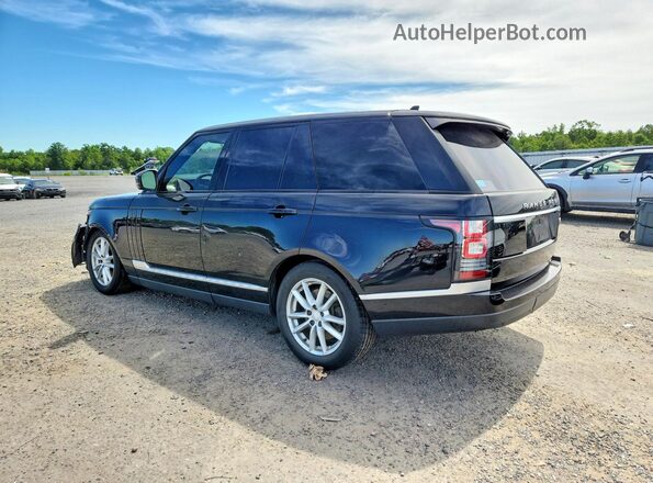 SALGR2PF1GA316028 2016 LAND ROVER RANGE Black Задня ліва чверть