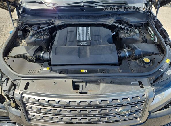 SALGR2PF1GA316028 2016 LAND ROVER RANGE Black Вид підкапотного простору
