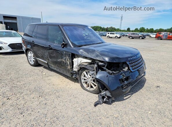 SALGR2PF1GA316028 2016 LAND ROVER RANGE Black Передня права чверть