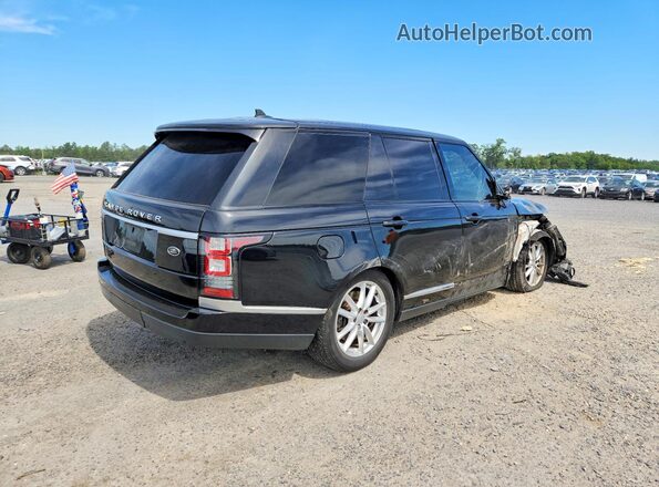 SALGR2PF1GA316028 2016 LAND ROVER RANGE Black Задня права чверть