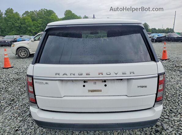 SALGR2PF5GA313004 2016 LAND ROVER RANGE White უკანა ხედი