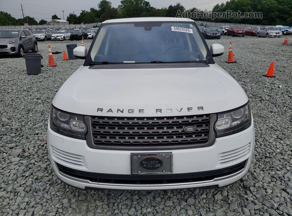 SALGR2PF5GA313004 2016 LAND ROVER RANGE White წინა ხედი