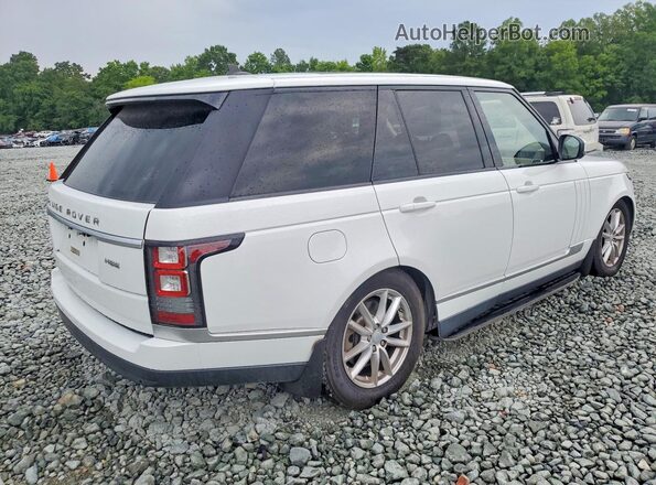 SALGR2PF5GA313004 2016 LAND ROVER RANGE White უკანა მარჯვენა