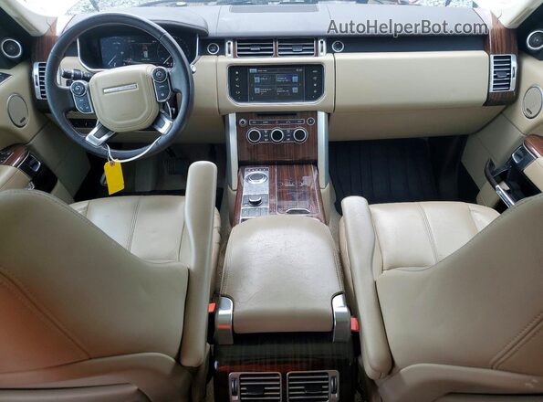 SALGR2PF5GA313004 2016 LAND ROVER RANGE White წინა პანელის ხედი
