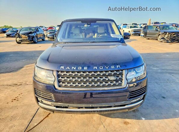 SALGR2PF9GA309439 2016 LAND ROVER RANGE Black Вид спереду