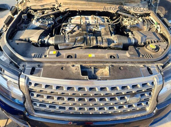 SALGR2PF9GA309439 2016 LAND ROVER RANGE Black Вид підкапотного простору