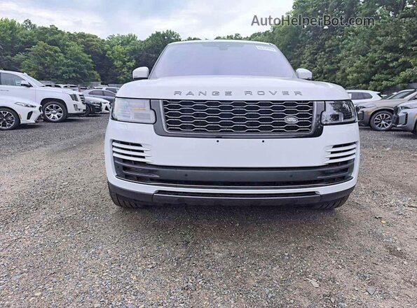 SALGR2RV2KA526750 2019 LAND ROVER RANGE White Դիմացի տեսք