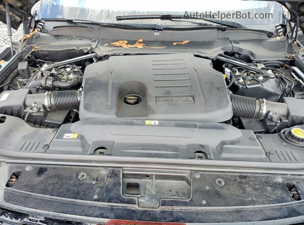 SALGR2SUXLA403832 2020 LAND ROVER RANGE Black Widok wnętrza z tyłu