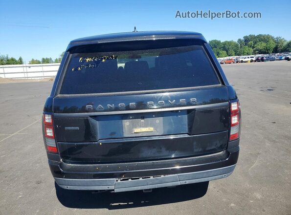 SALGS2EF0GA307098 2016 LAND ROVER RANGE Black Widok z tyłu
