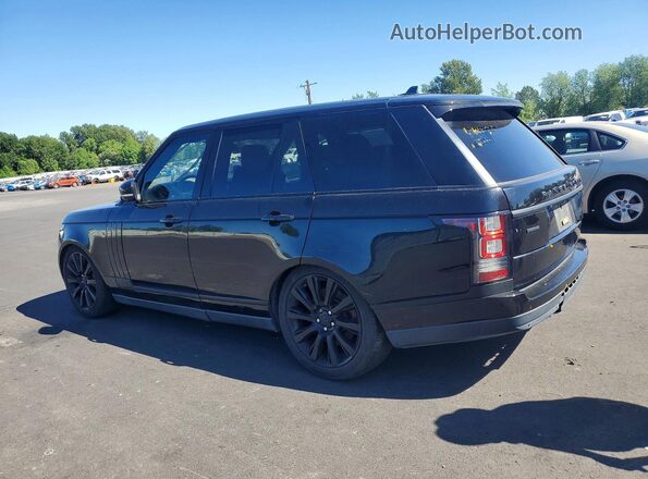 SALGS2EF0GA307098 2016 LAND ROVER RANGE Black Tył lewy