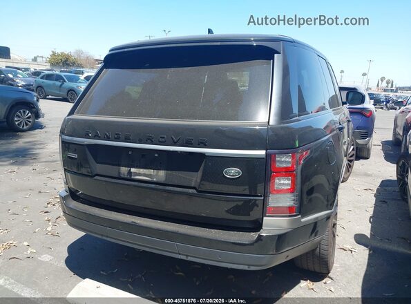 SALGS2EF1GA294409 2016 LAND ROVER RANGE ROVER Black 