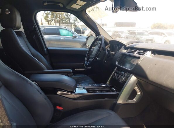 SALGS2EF1GA294409 2016 LAND ROVER RANGE ROVER Black Vista interior delantera