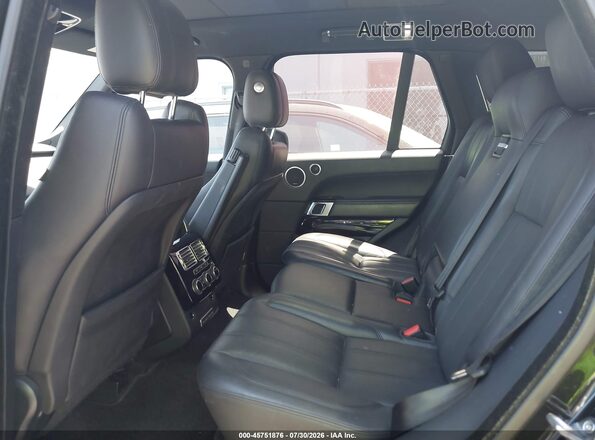 SALGS2EF1GA294409 2016 LAND ROVER RANGE ROVER Black 