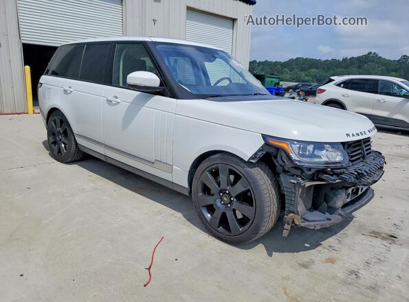 SALGS2EF2GA303120 2016 LAND ROVER RANGE Белый Передняя правая четверть