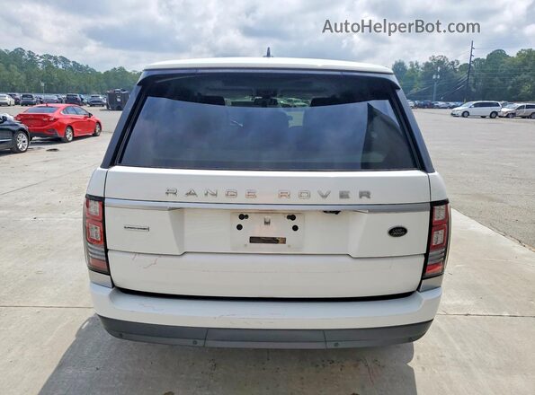 SALGS2EF2GA303120 2016 LAND ROVER RANGE Белый Вид сзади