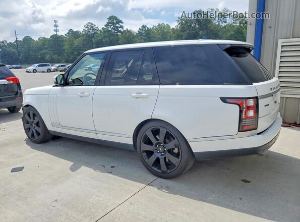 SALGS2EF2GA303120 2016 LAND ROVER RANGE Белый Задняя левая четверть