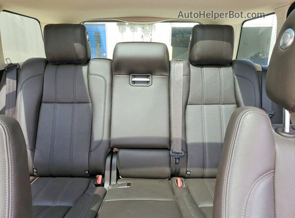 SALGS2EF2GA303120 2016 LAND ROVER RANGE Белый Вид задних сидений