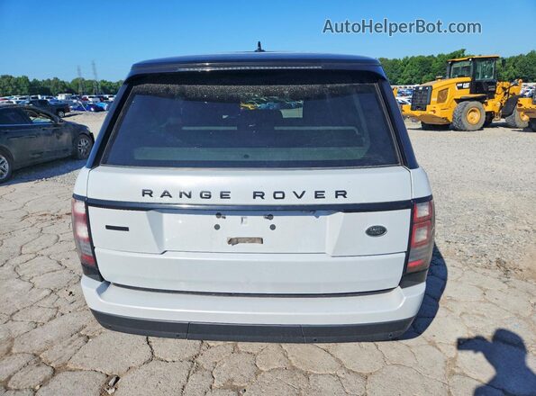 SALGS2EF4GA254356 2016 LAND ROVER RANGE Белый Вид сзади