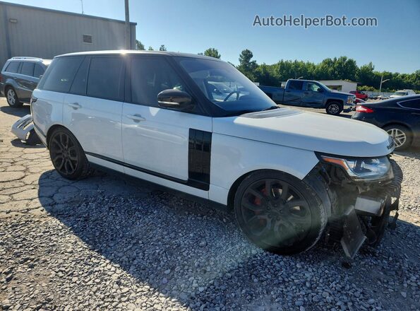 SALGS2EF4GA254356 2016 LAND ROVER RANGE Белый Передняя правая четверть