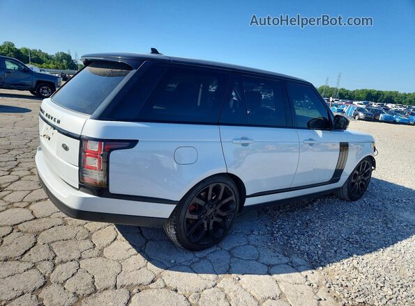 SALGS2EF4GA254356 2016 LAND ROVER RANGE Белый Задняя правая четверть