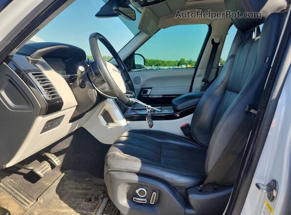 SALGS2EF4GA254356 2016 LAND ROVER RANGE Белый Вид салона спереди