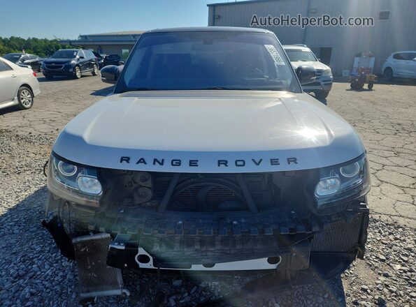 SALGS2EF4GA254356 2016 LAND ROVER RANGE Белый Вид спереди