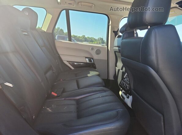 SALGS2EF4GA254356 2016 LAND ROVER RANGE Белый Вид задней части салона