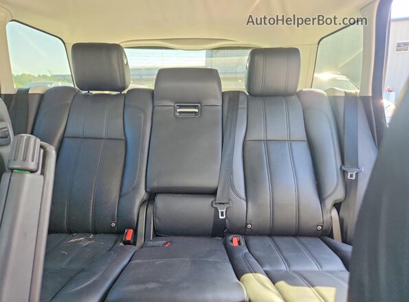 SALGS2EF4GA254356 2016 LAND ROVER RANGE Белый Вид задних сидений