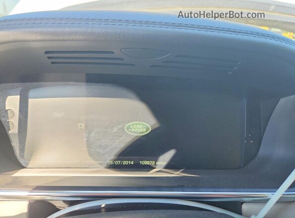 SALGS2EF4GA254356 2016 LAND ROVER RANGE Белый Вид щитка приборов