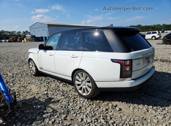 SALGS2EF5GA298981 2016 LAND ROVER RANGE Белый Задняя левая четверть