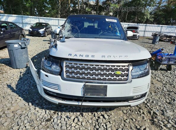 SALGS2EF5GA298981 2016 LAND ROVER RANGE Белый Вид спереди