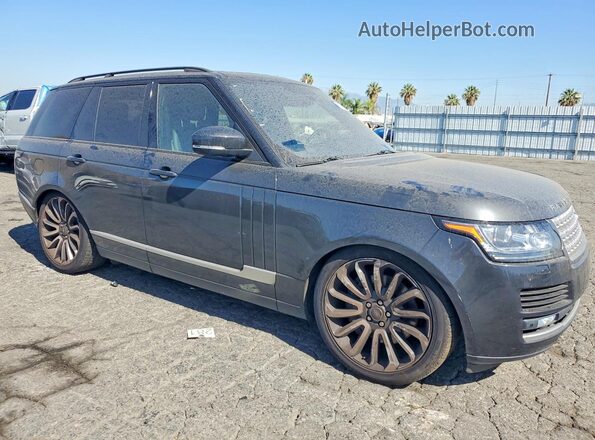 SALGS2EF7GA309950 2016 LAND ROVER RANGE Black Передня права чверть