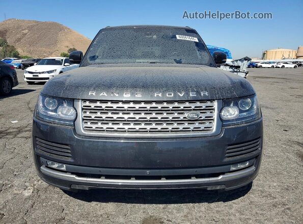 SALGS2EF7GA309950 2016 LAND ROVER RANGE Black Вид спереду