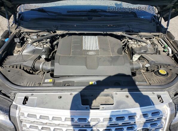 SALGS2EF7GA309950 2016 LAND ROVER RANGE Black Вид задньої частини салону