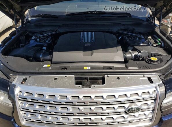 SALGS2EF7GA318048 2016 LAND ROVER RANGE Blue Вид підкапотного простору