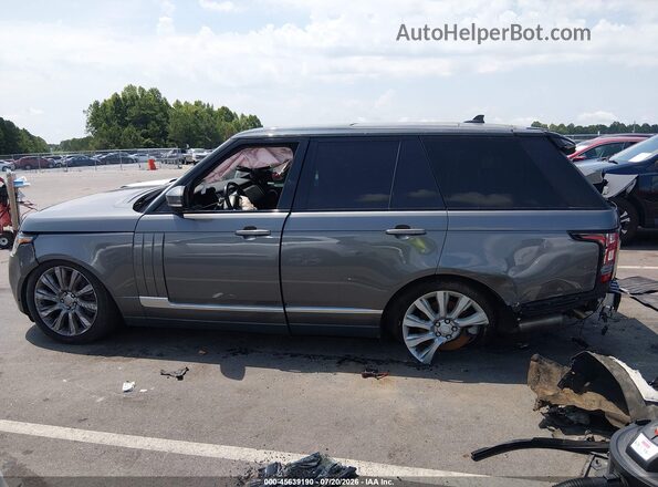 SALGS2EF8GA284430 2016 LAND ROVER RANGE ROVER Gray Widok wnętrza 360 stopni