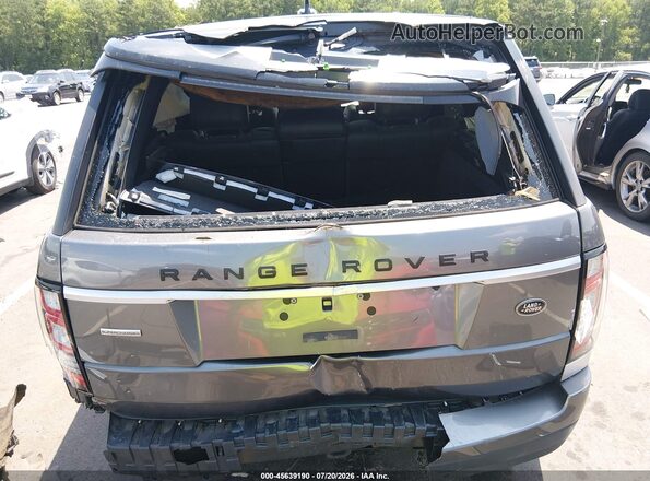 SALGS2EF8GA284430 2016 LAND ROVER RANGE ROVER Gray 