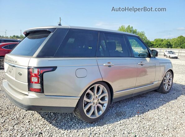 SALGS2EF9GA253476 2016 LAND ROVER RANGE Silver Tył prawy