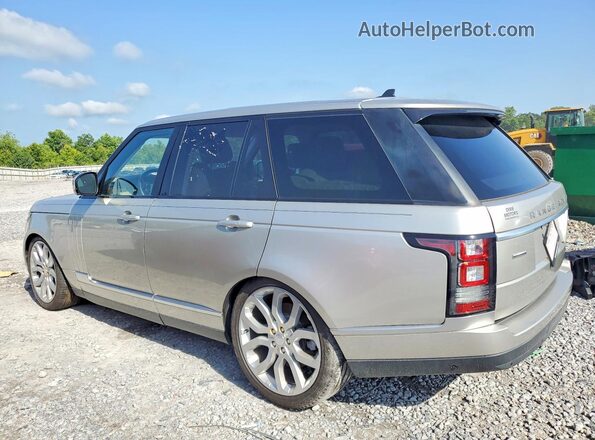 SALGS2EF9GA253476 2016 LAND ROVER RANGE Silver Tył lewy