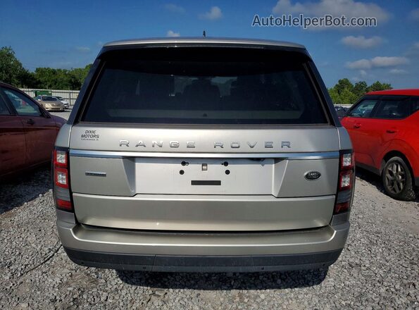 SALGS2EF9GA253476 2016 LAND ROVER RANGE Silver Widok z tyłu