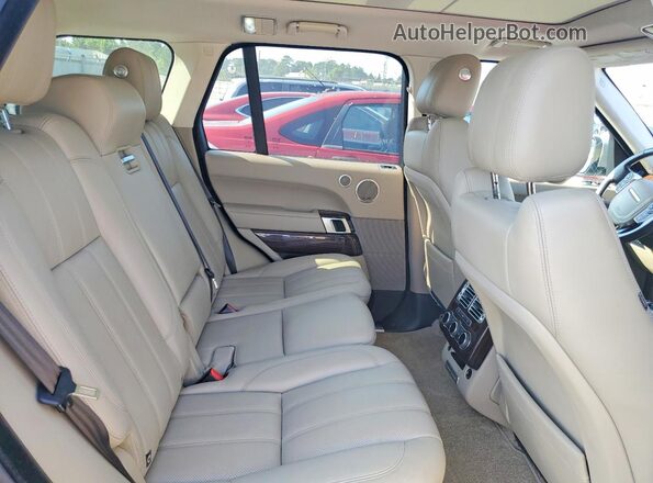 SALGS2EF9GA253476 2016 LAND ROVER RANGE Silver Widok wnętrza z tyłu