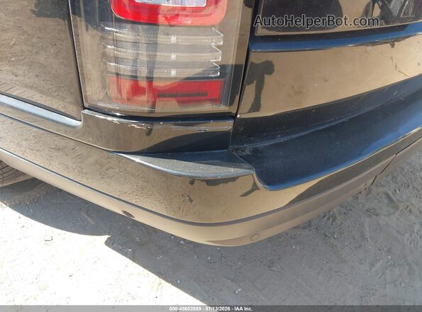SALGS2FE1HA329778 2017 LAND ROVER RANGE ROVER Black Դիմացի տեսք