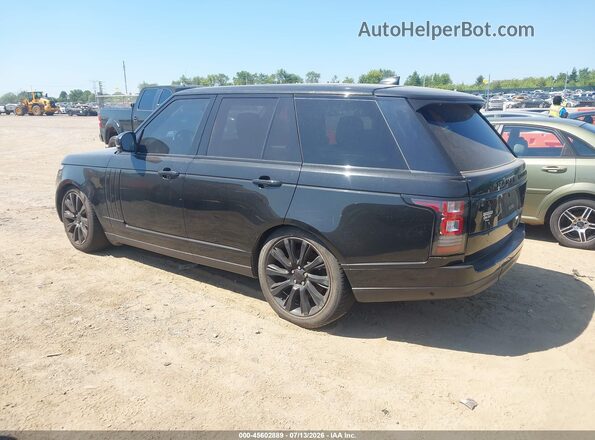SALGS2FE1HA329778 2017 LAND ROVER RANGE ROVER Black Հետևի ձախ