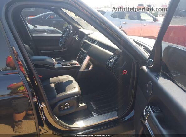 SALGS2FE1HA329778 2017 LAND ROVER RANGE ROVER Black Սալոնի դիմացի տեսք