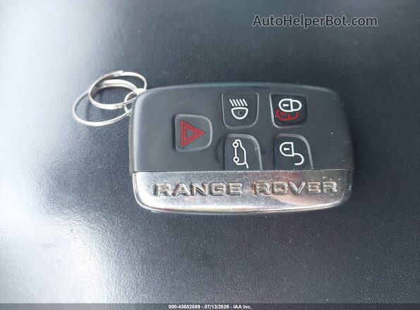 SALGS2FE1HA329778 2017 LAND ROVER RANGE ROVER Black Առջևի վահանակի տեսք