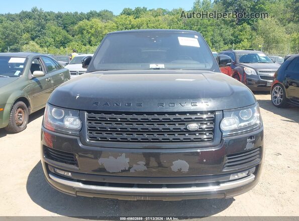 SALGS2FE1HA329778 2017 LAND ROVER RANGE ROVER Black Սարքավորումների վահանակի տեսք