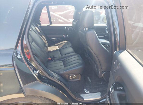 SALGS2FE1HA329778 2017 LAND ROVER RANGE ROVER Black VIN կոդի պիտակի տեսք