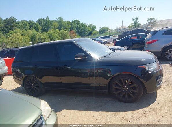 SALGS2FE1HA329778 2017 LAND ROVER RANGE ROVER Black Սալոնի հետևի տեսք